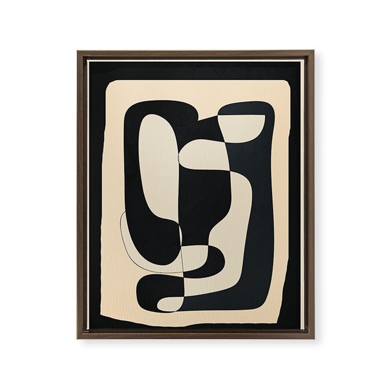 Abstract Geometry 4 Framed Canvas Print Gallery Image 10