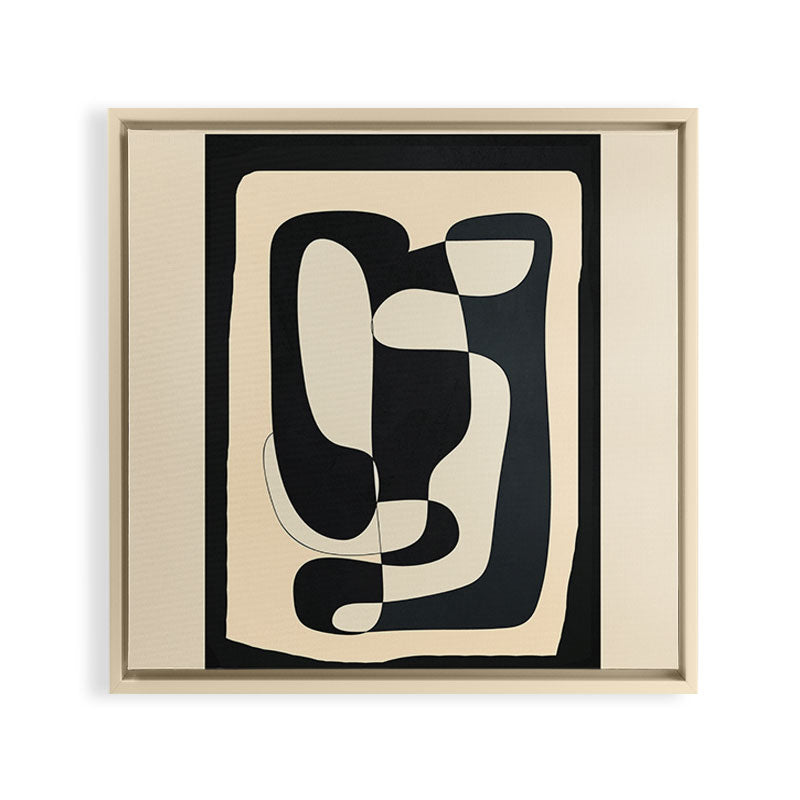 Abstract Geometry 4 Framed Canvas Print Gallery Image 27