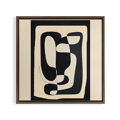 Abstract Geometry 4 Framed Canvas Print Gallery Image 11