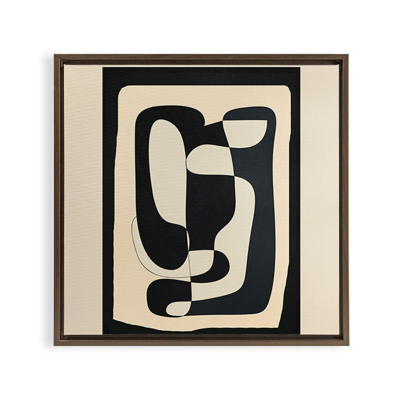 Abstract Geometry 4 Framed Canvas Print Gallery Image 15