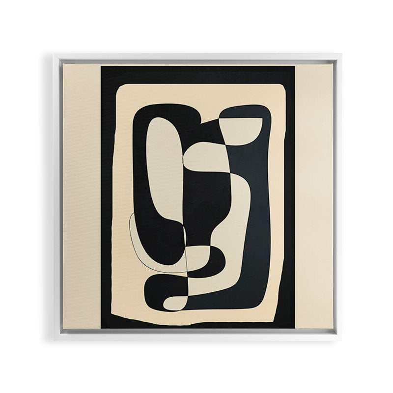 Abstract Geometry 4 Framed Canvas Print Gallery Image 29