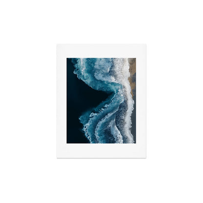 Aerial Ocean Waves - Coastal Wall Art Photography Art Print Gallery Image 3