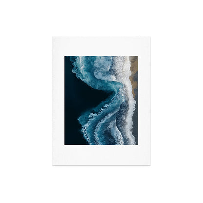 Aerial Ocean Waves - Coastal Wall Art Photography Art Print Gallery Image 6