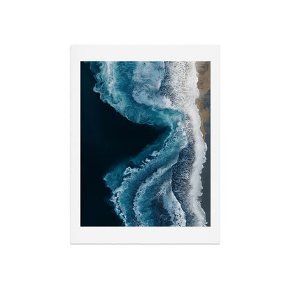 Aerial Ocean Waves - Coastal Wall Art Photography Art Print Gallery Image 7