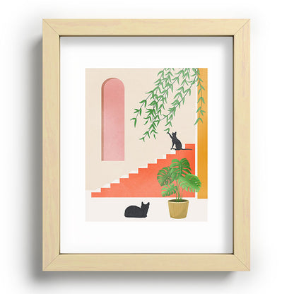 Cat Space II Framed Art Print Gallery Image 69