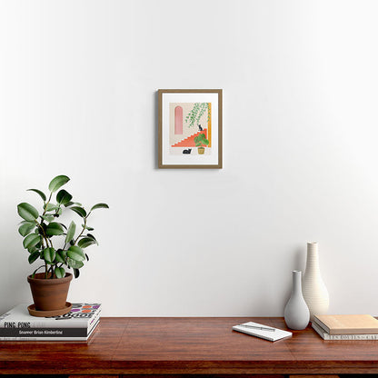 Cat Space II Framed Art Print Gallery Image 9