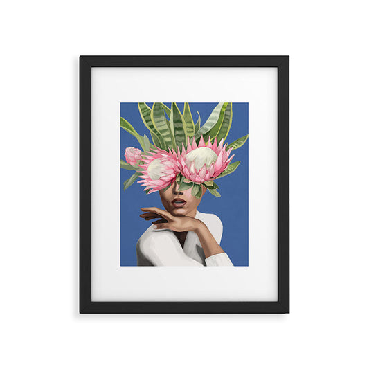 Floral Elegance 2 Framed Art Print Gallery Image 1