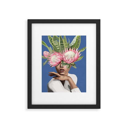 Floral Elegance 2 Framed Art Print Gallery Image 4