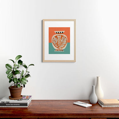 Golden Orchard Vase Framed Art Print Gallery Image 47