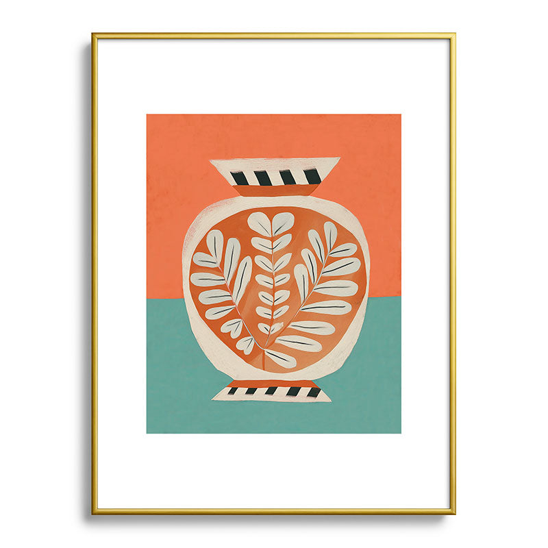 Golden Orchard Vase Framed Art Print Gallery Image 92