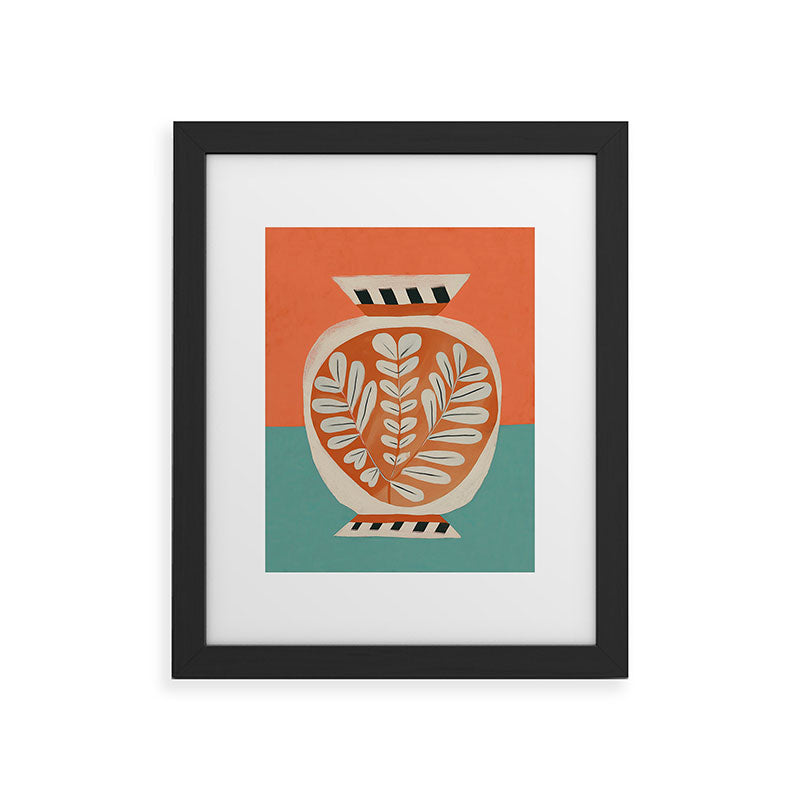 Golden Orchard Vase Framed Art Print Gallery Image 33