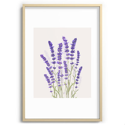Lavender II Framed Art Print Gallery Image 74