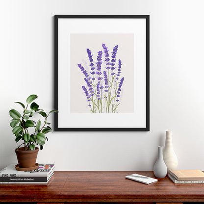 Lavender II Framed Art Print Gallery Image 35