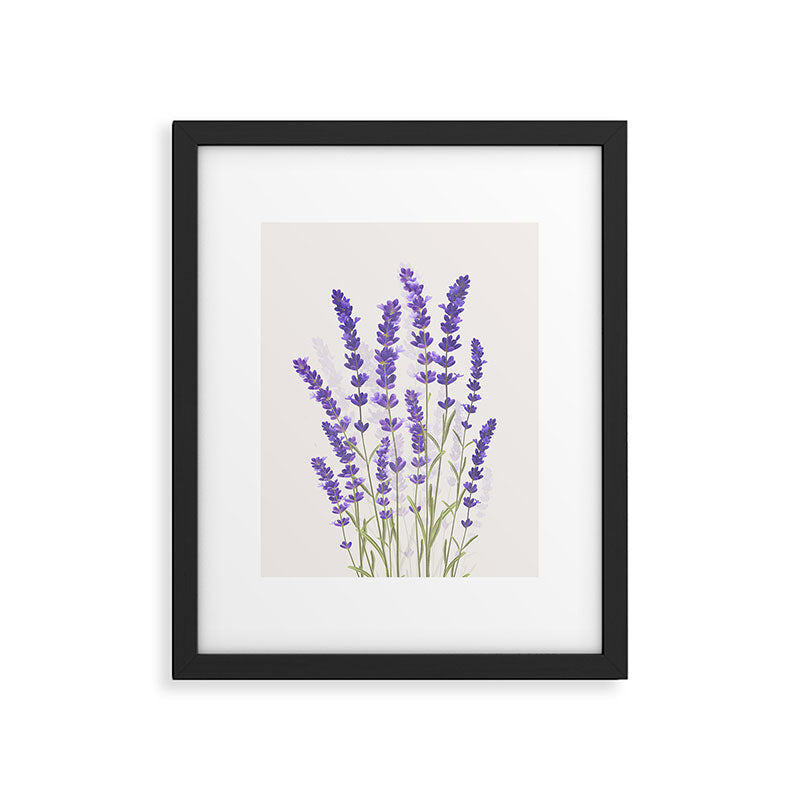 Lavender II Framed Art Print Gallery Image 1