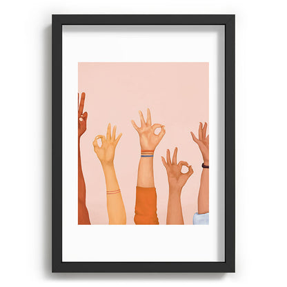 OK Framed Art Print Gallery Image 59