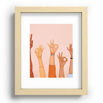 OK Framed Art Print Gallery Image 69