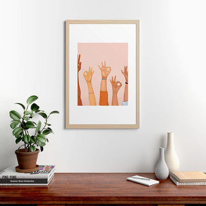 OK Framed Art Print Gallery Image 48