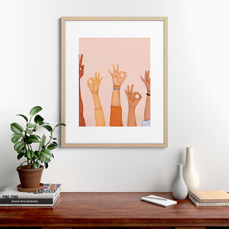 OK Framed Art Print Gallery Image 49