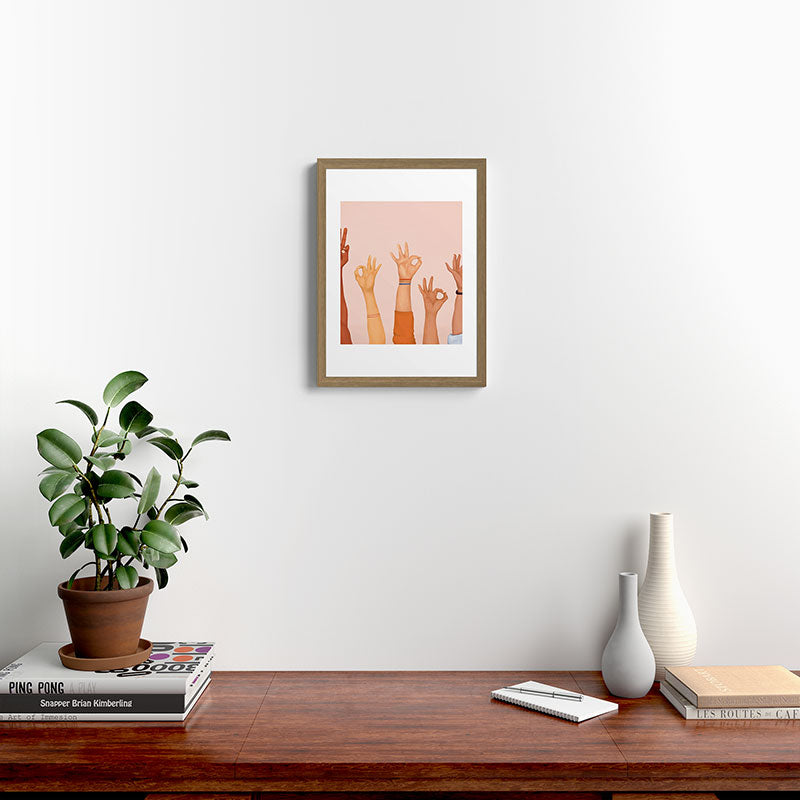 OK Framed Art Print Gallery Image 10