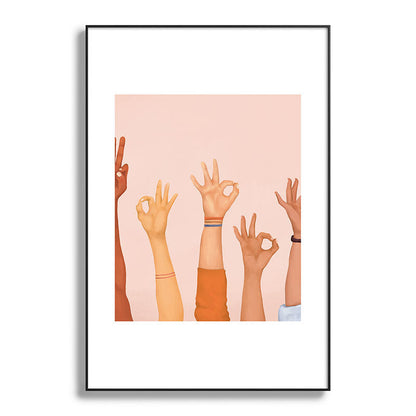OK Framed Art Print Gallery Image 87