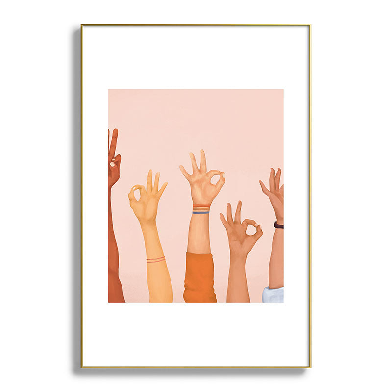 OK Framed Art Print Gallery Image 93