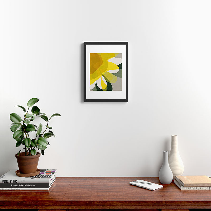 Petals in Full Light Framed Art Print Gallery Image 3