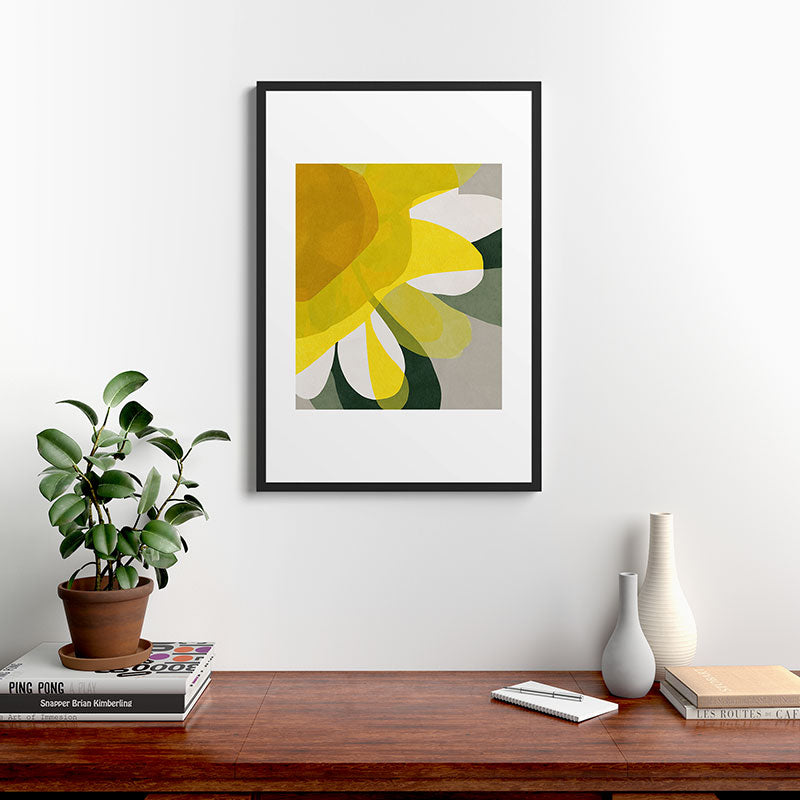 Petals in Full Light Framed Art Print Gallery Image 6
