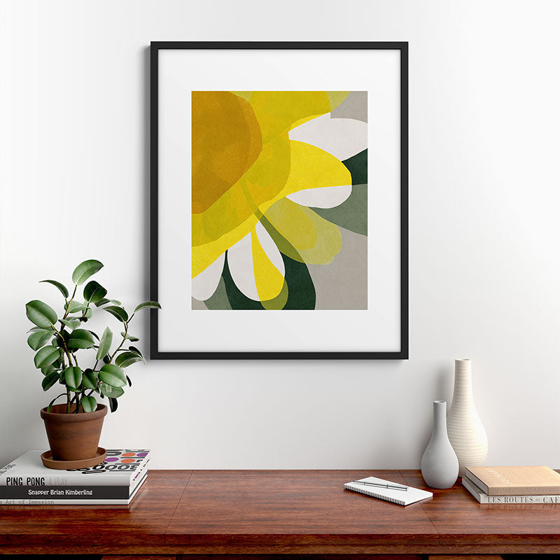 Petals in Full Light Framed Art Print Gallery Image 7