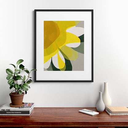 Petals in Full Light Framed Art Print Gallery Image 7