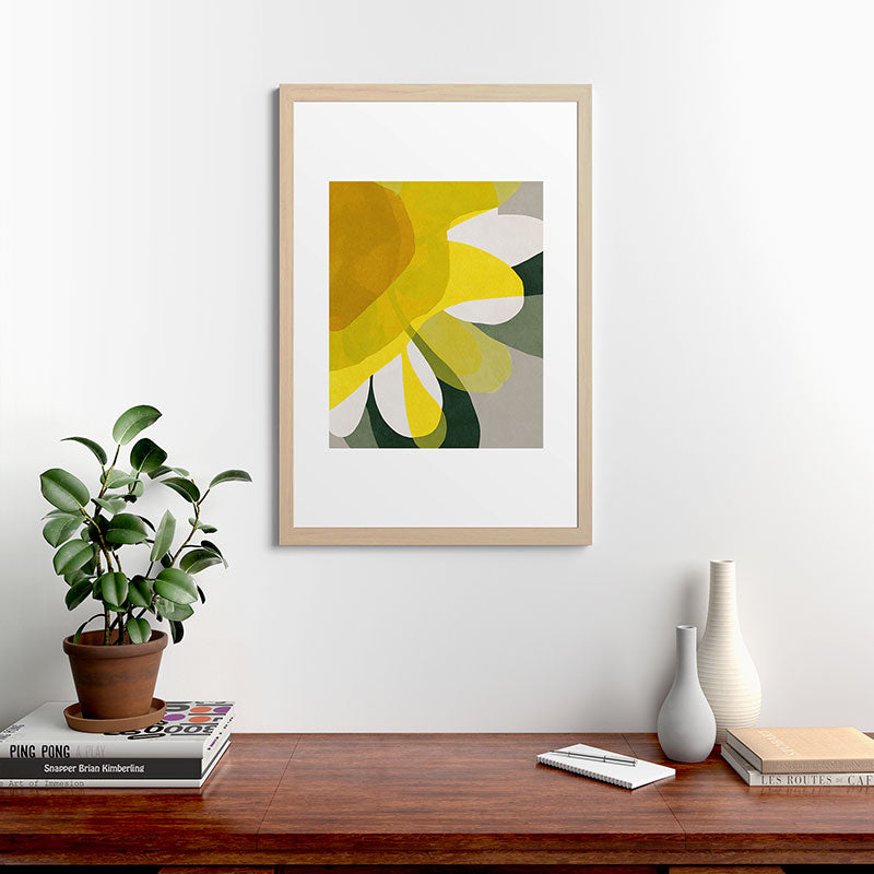 Petals in Full Light Framed Art Print Gallery Image 48