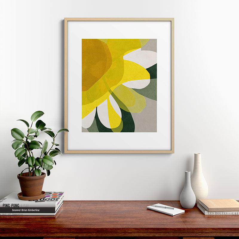 Petals in Full Light Framed Art Print Gallery Image 21