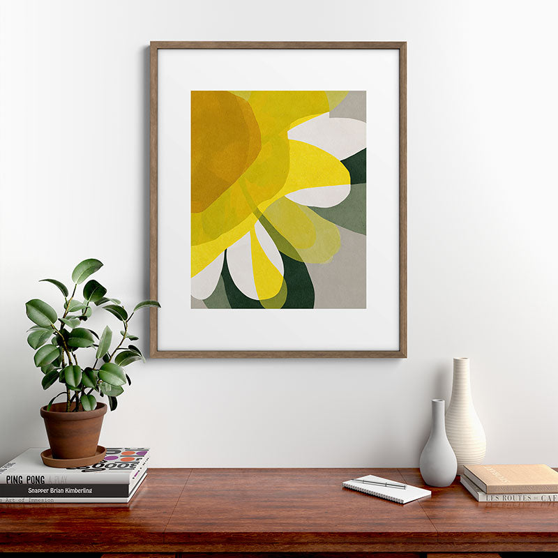 Petals in Full Light Framed Art Print Gallery Image 14