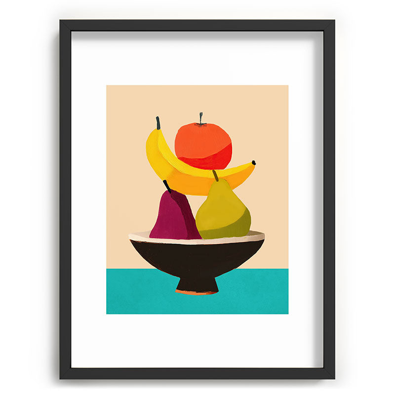 Summer Fruit Bowl Framed Art Print Gallery Image 60
