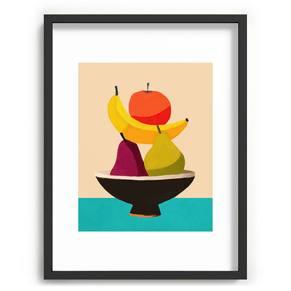 Summer Fruit Bowl Framed Art Print Gallery Image 60