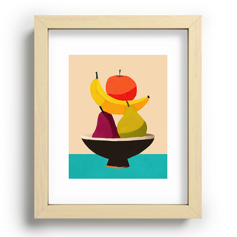 Summer Fruit Bowl Framed Art Print Gallery Image 70
