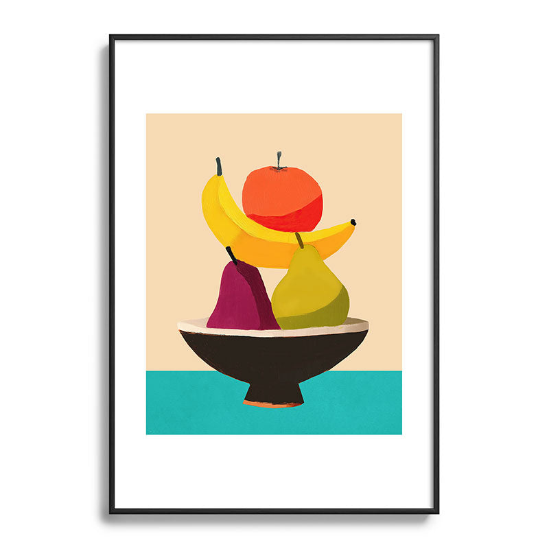 Summer Fruit Bowl Framed Art Print Gallery Image 83