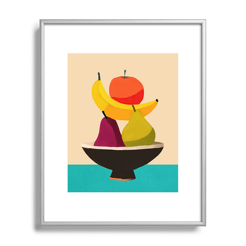 Summer Fruit Bowl Framed Art Print Gallery Image 95