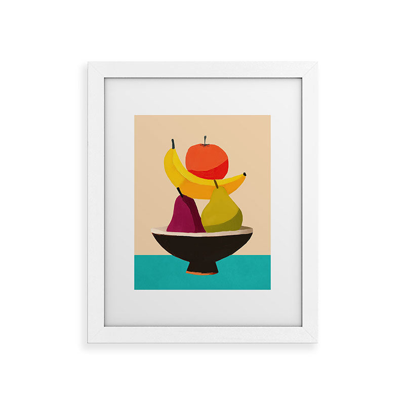 Summer Fruit Bowl Framed Art Print Gallery Image 55