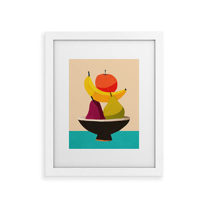 Summer Fruit Bowl Framed Art Print Gallery Image 55