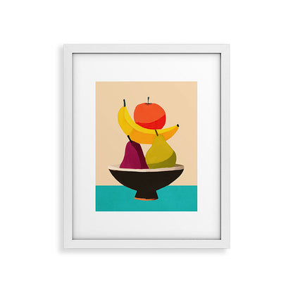 Summer Fruit Bowl Framed Art Print Gallery Image 23