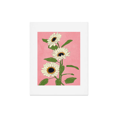 Sunflower Pink Sami Art Print Gallery Image 5