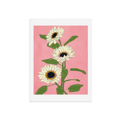 Sunflower Pink Sami Art Print Gallery Image 7