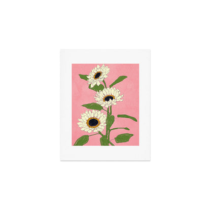 Sunflower Pink Sami Art Print Gallery Image 1