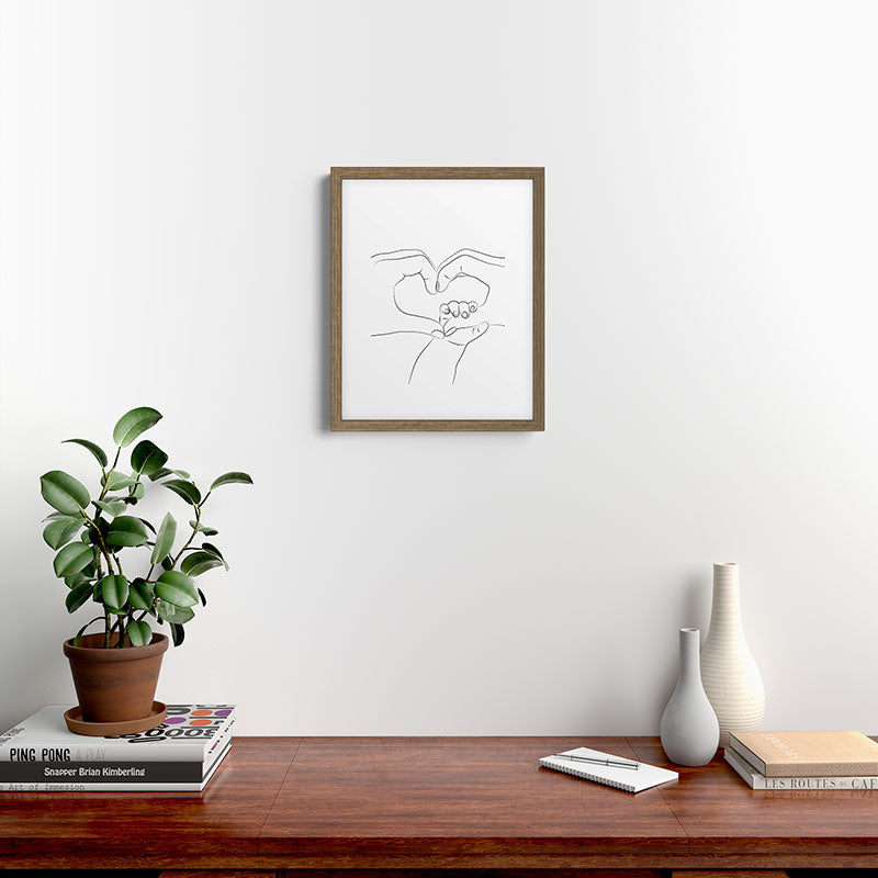 Unconditional Love Framed Art Print Gallery Image 15