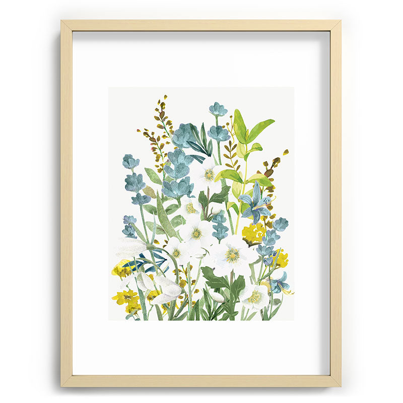 Wildflowers VI Framed Art Print Gallery Image 73