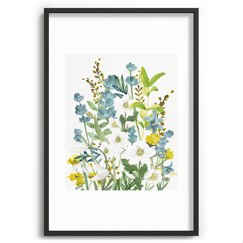 Wildflowers VI Framed Art Print Gallery Image 62
