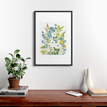 Wildflowers VI Framed Art Print Gallery Image 6