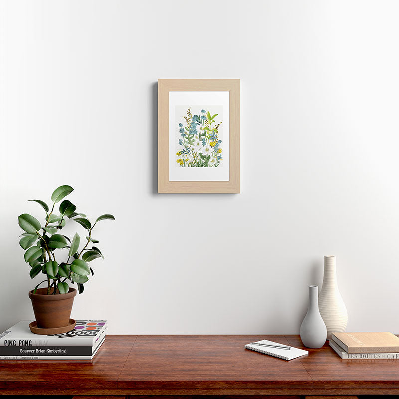 Wildflowers VI Framed Art Print Gallery Image 45