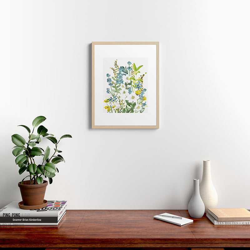Wildflowers VI Framed Art Print Gallery Image 19