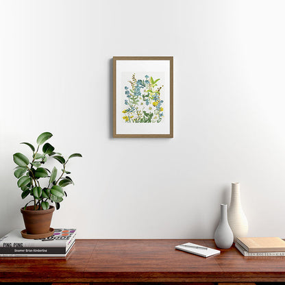Wildflowers VI Framed Art Print Gallery Image 10